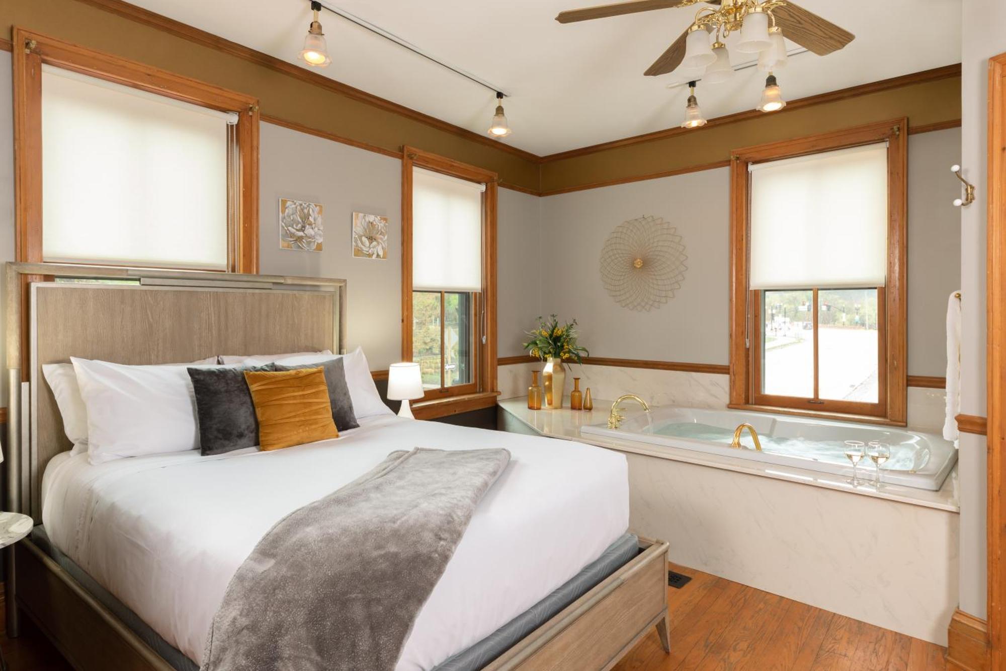Riverboat Suites Galena Buitenkant foto